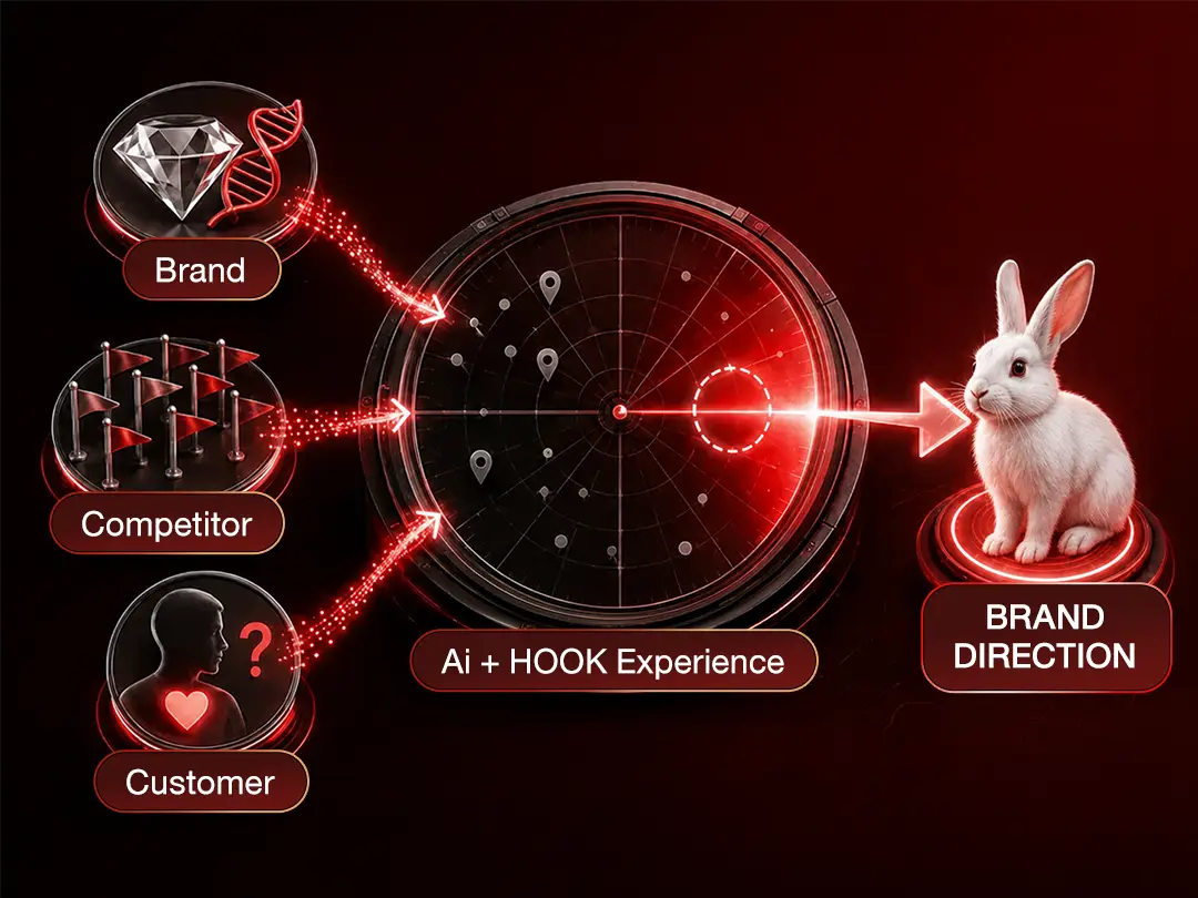 แผนภาพการตรวจแบรนด์และจุดติดหล่มของ HOOK Audit