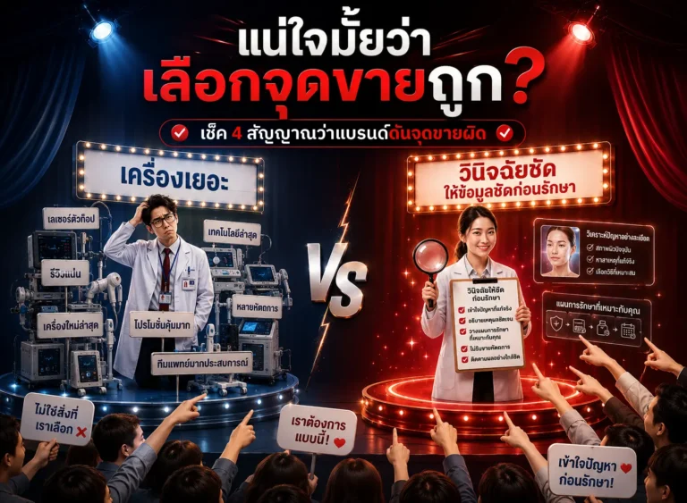 แน่ใจไหมว่าเลือกจุดขายถูก เช็ก 4 สัญญาณว่าแบรนด์กำลังดันจุดขายผิดตัว